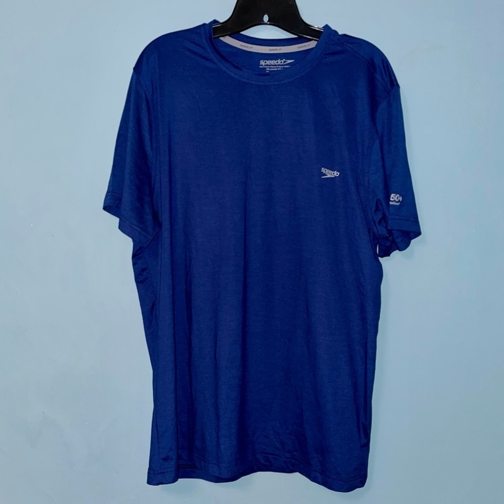 Speedo Easy Short Sleeve Swim Shirt with UPF 50+ Size Large